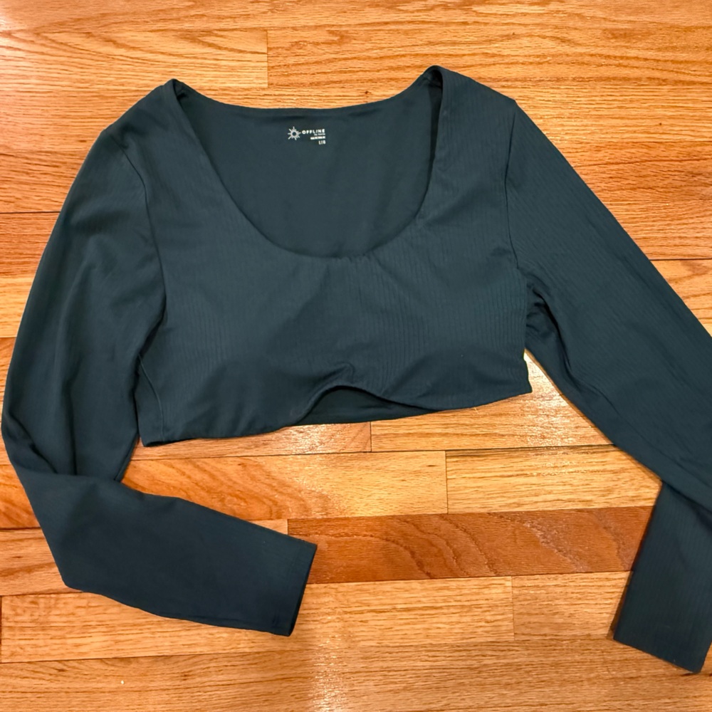 OFFLINE by Aerie Real Me long sleeve bra